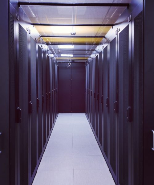 modern server room